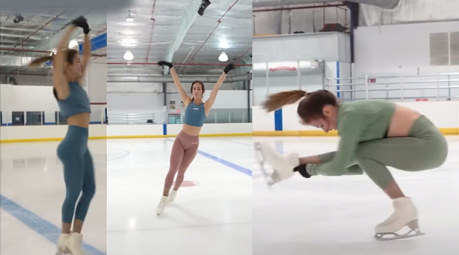 Angie Dusak Released a Video About Figure Skating